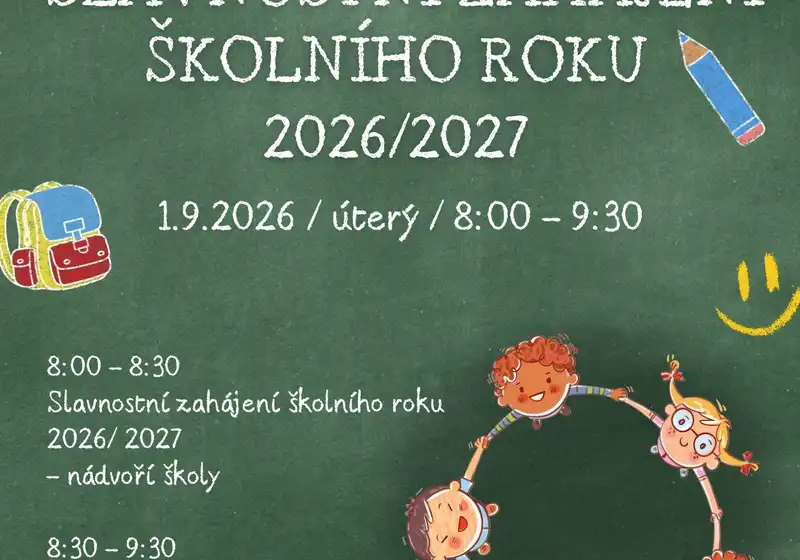 Zahájení školního roku