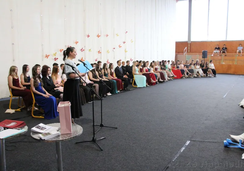 Slavnostní vyřazení deváťáků 2026