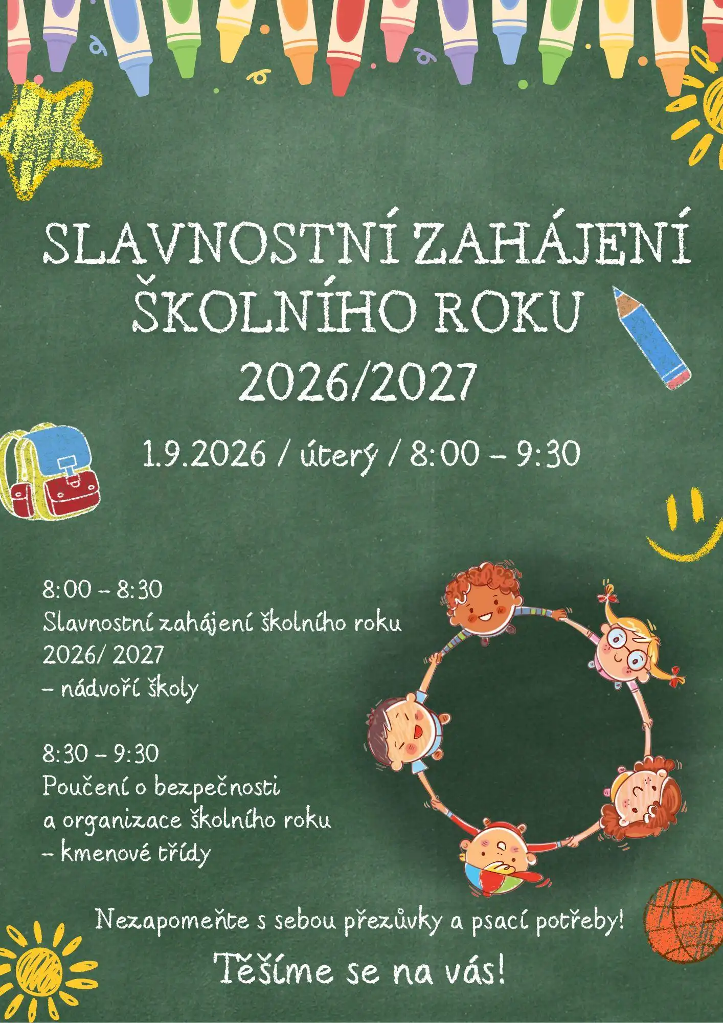 Zahájení školního roku